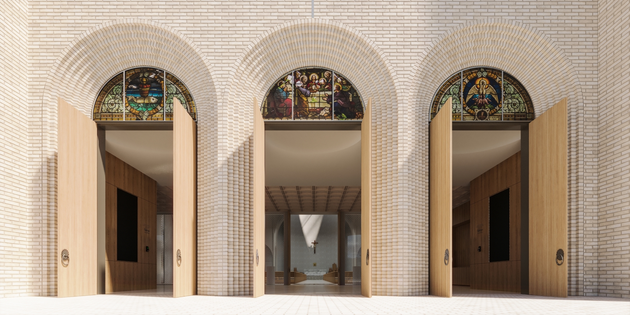 Cathedral of the Blessed Sacrament Entry