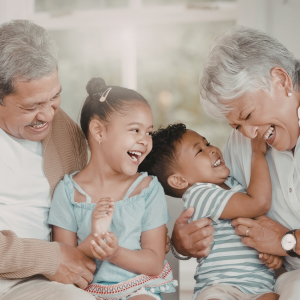Family Grandparents Joy Love