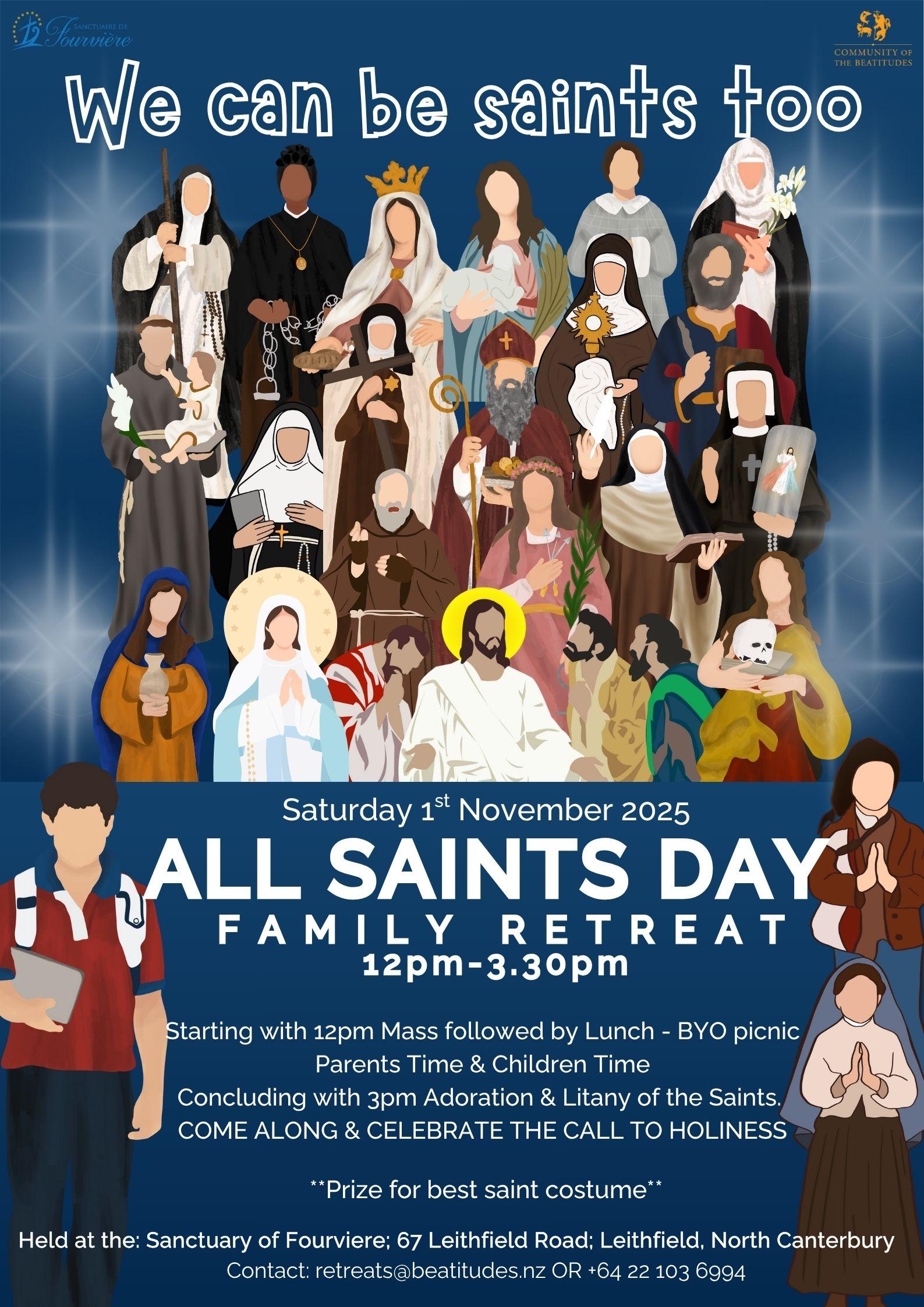 ALL SAINTS DAY FAMILY RETREAT 12 3 30 PM
