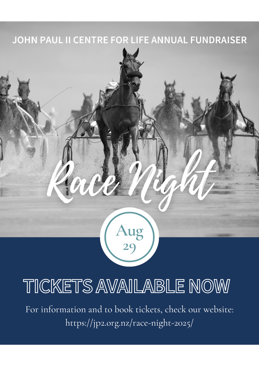 JP2 Race Night Poster 2025