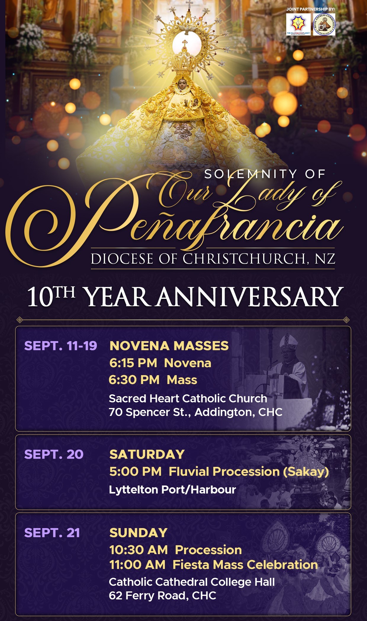 SOLEMNITY OF OUR LADY OF PENAFRANCIA 2025 10 th Year Anniversary