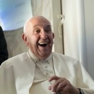 Pope Francis Laughing