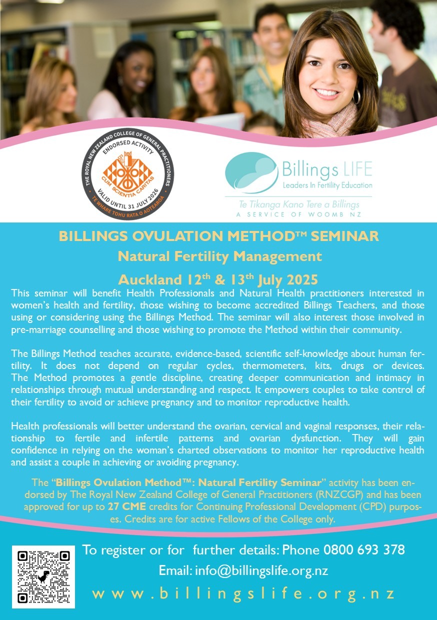 2025 Billings LIFE NZ Training Seminar Flyer