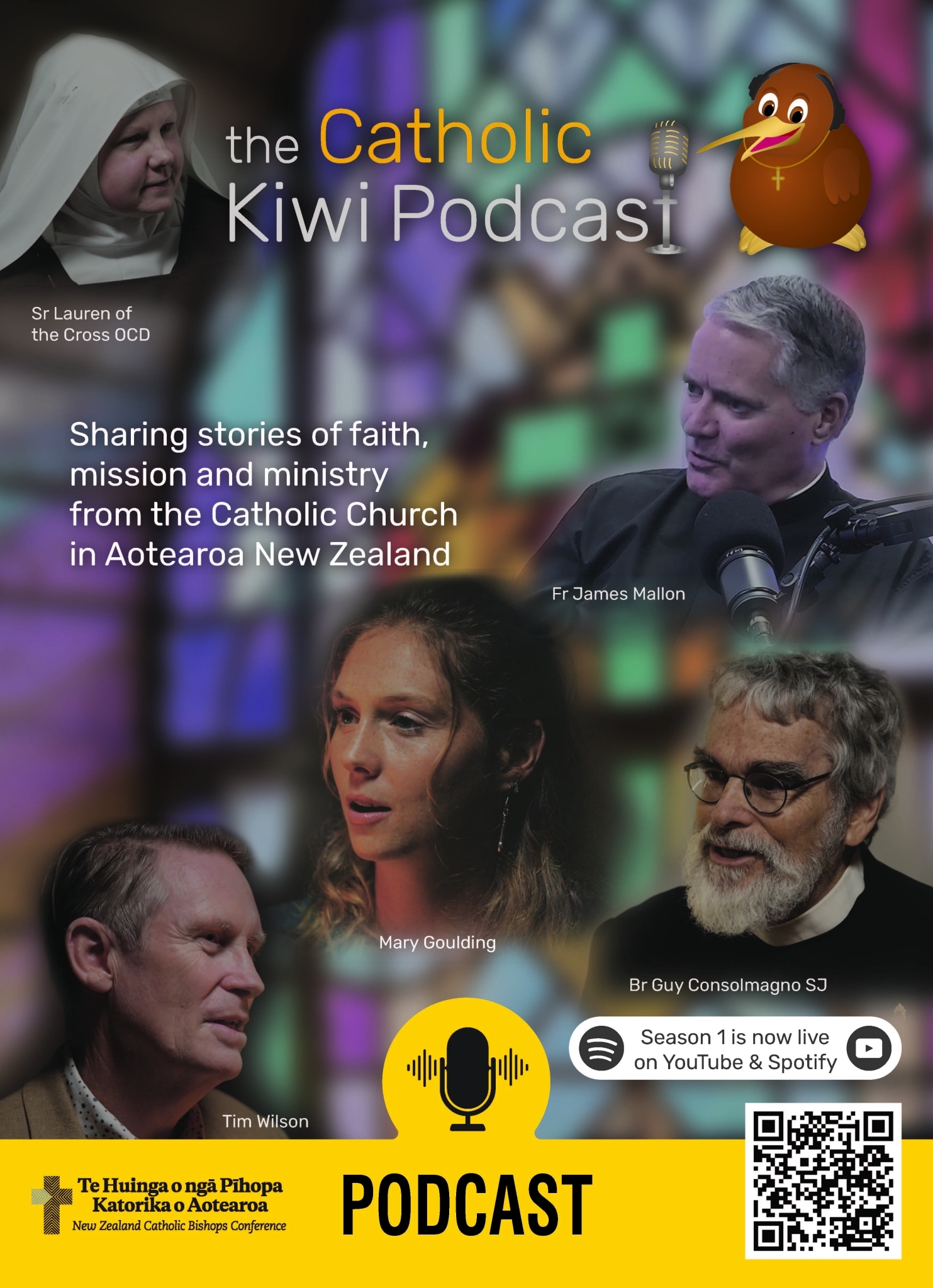 Catholic Kiwi Podcast A3 Poster