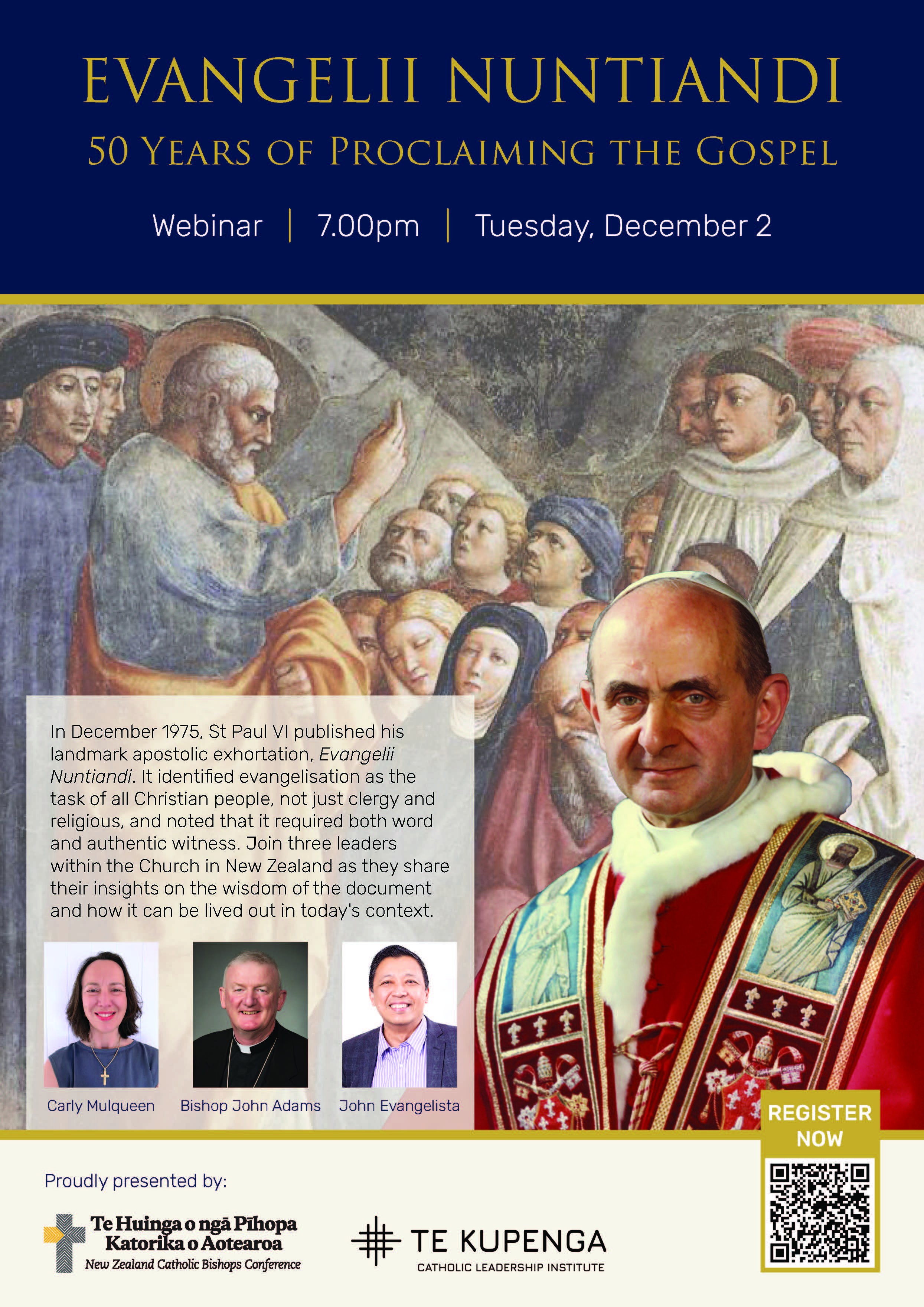 Evangelii Nuntiandi A4 Poster