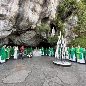 WYD 23 Lourdes Mass