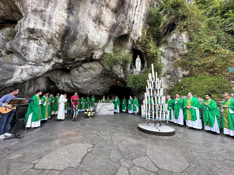 WYD 23 Lourdes Mass