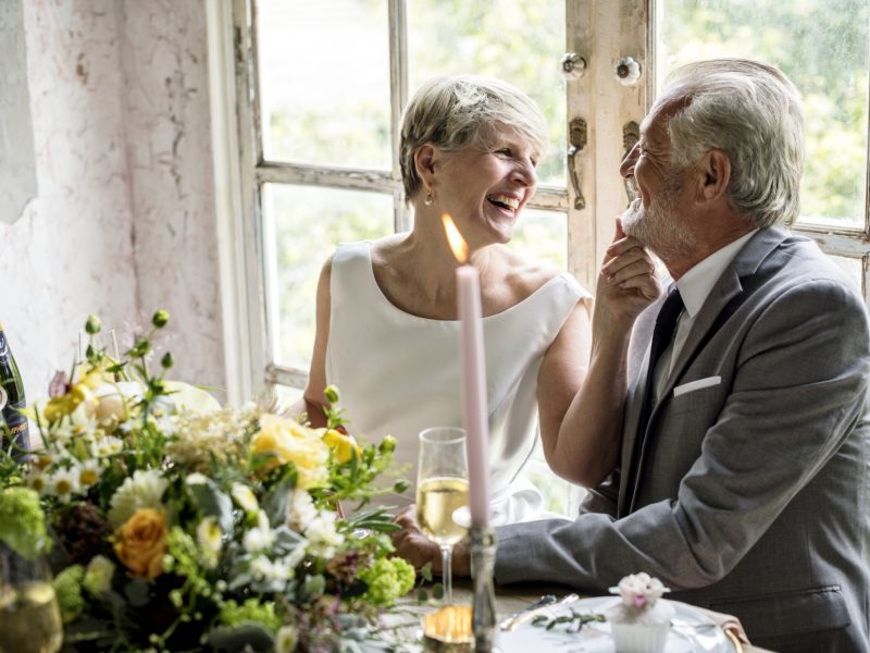 Bridge groom wedding day