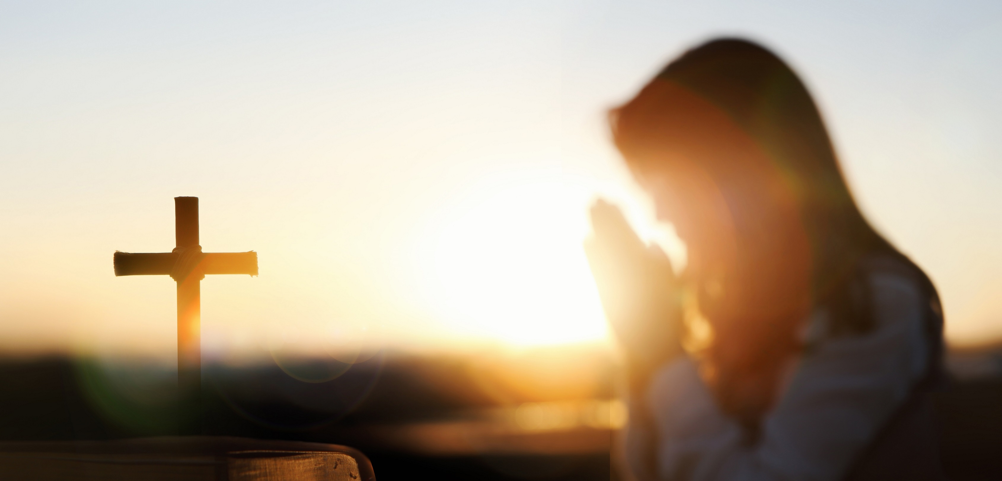 Our faith girl praying