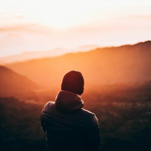 Prayer Hope Landscape Man Sunrise Sunset