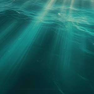 Sea Water Waves Light Deep