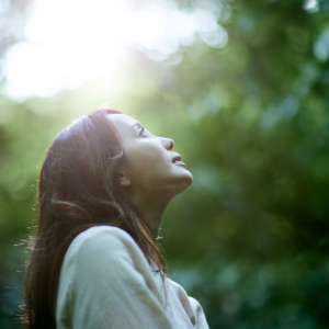 Young Women Discernment Vocation Prayer Nature Praying
